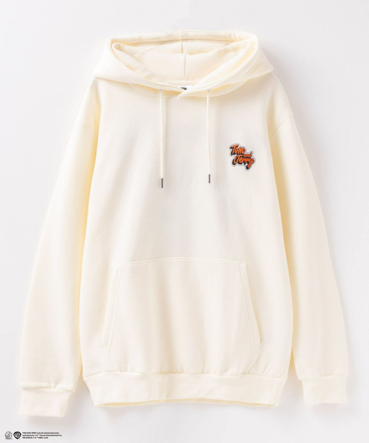 Tom and Jerry バックワッペン刺繍パーカー メンズ