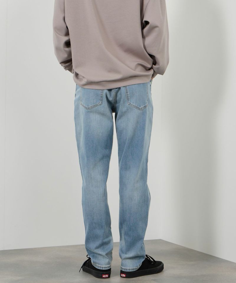 NAVY  毎日はきたくなるデニム「マイデニ」 テーパードパンツ メンズ商品画像-4