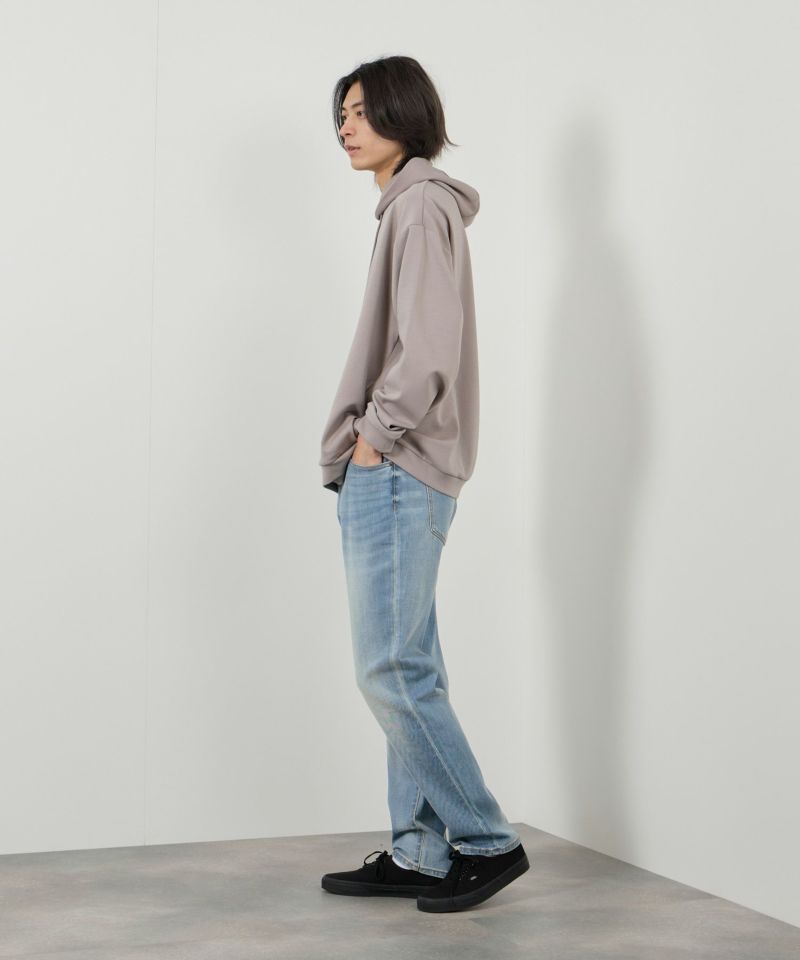 NAVY  毎日はきたくなるデニム「マイデニ」 テーパードパンツ メンズ商品画像-6