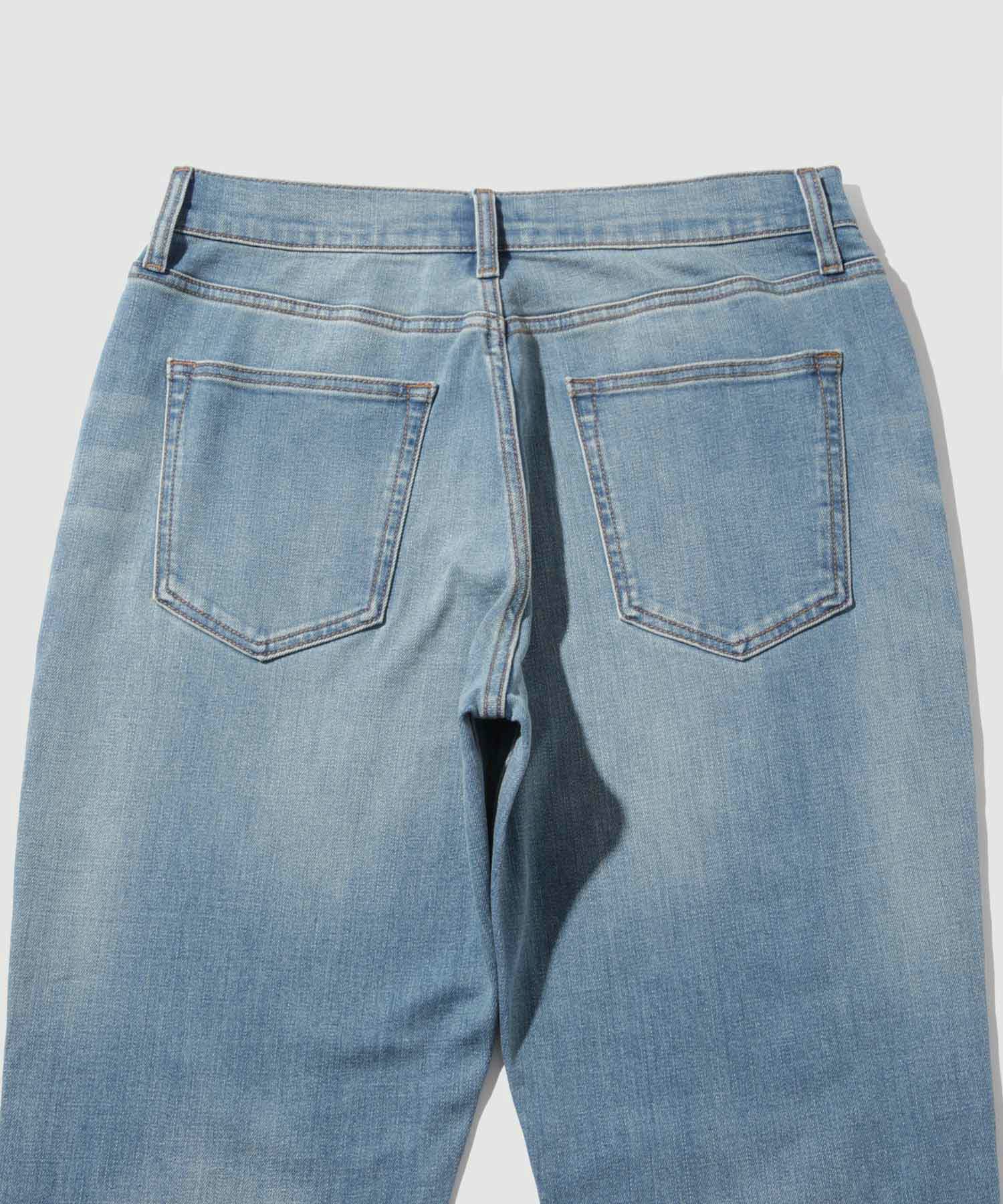 NAVY  毎日はきたくなるデニム「マイデニ」 テーパードパンツ メンズ商品サムネイル-11