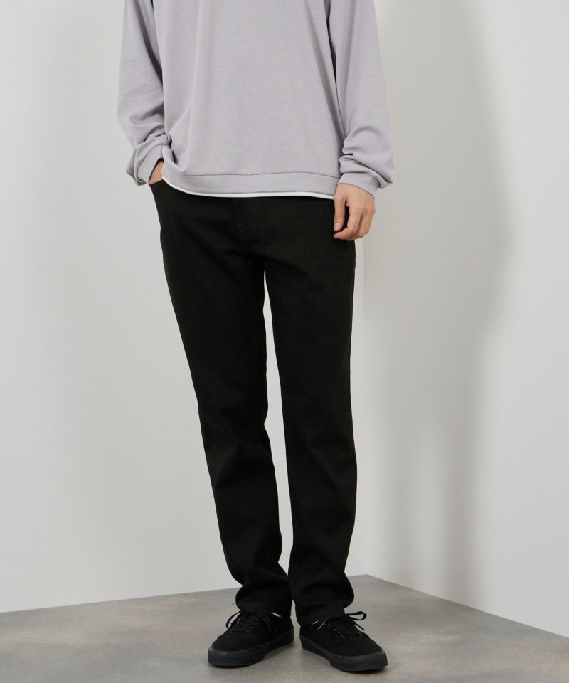 NAVY  毎日はきたくなるデニム「マイデニ」 テーパードパンツ メンズ商品画像-1