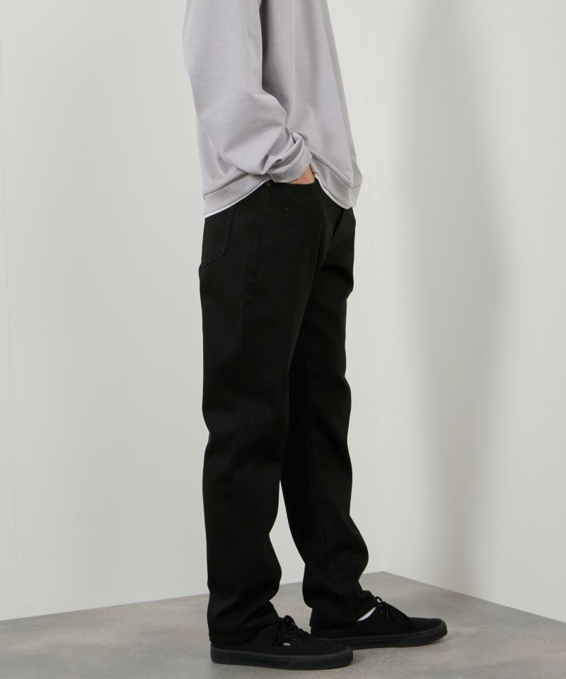 NAVY  毎日はきたくなるデニム「マイデニ」 テーパードパンツ メンズ商品画像-2