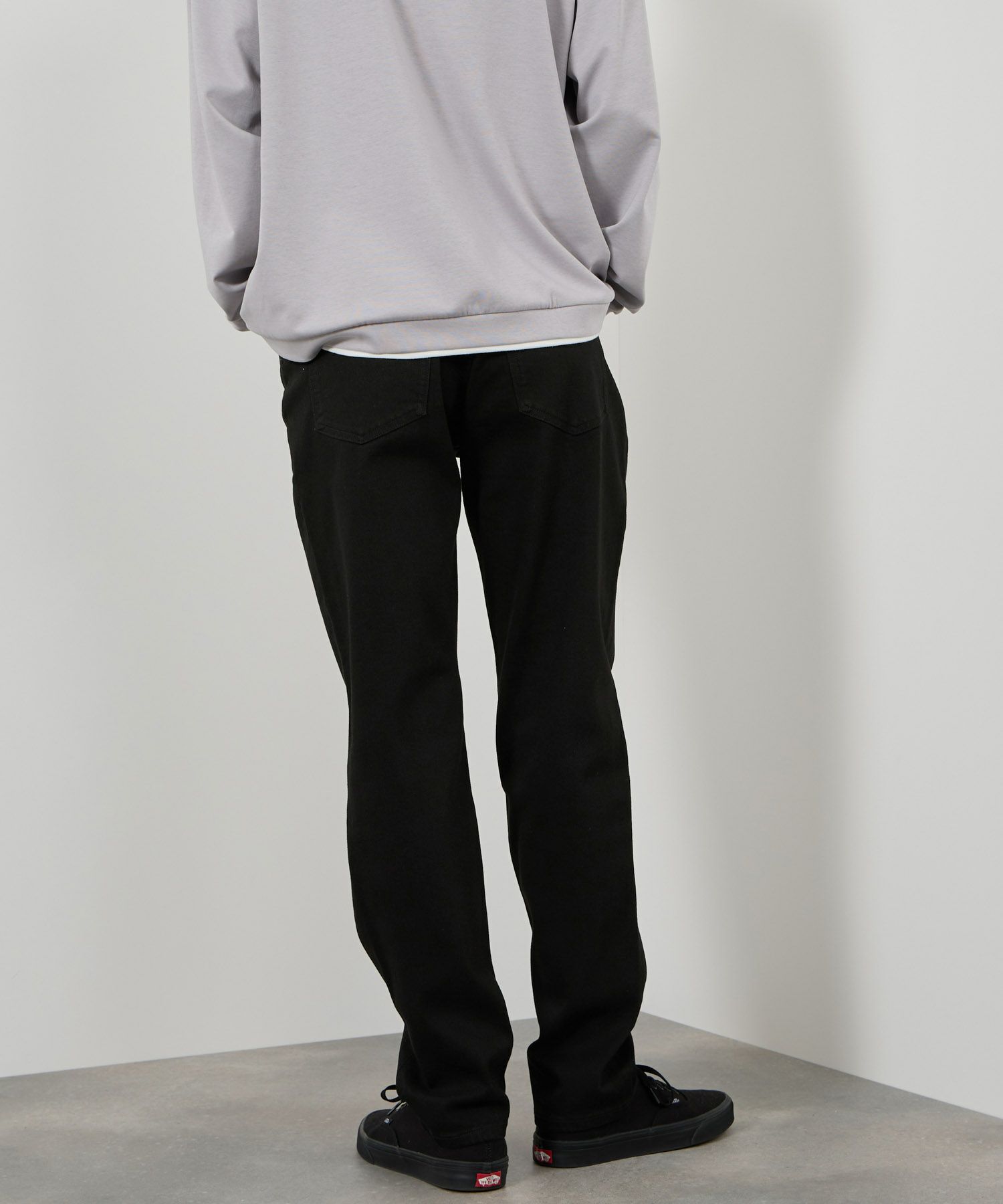 NAVY 毎日はきたくなるデニム「マイデニ」 テーパードパンツ メンズ