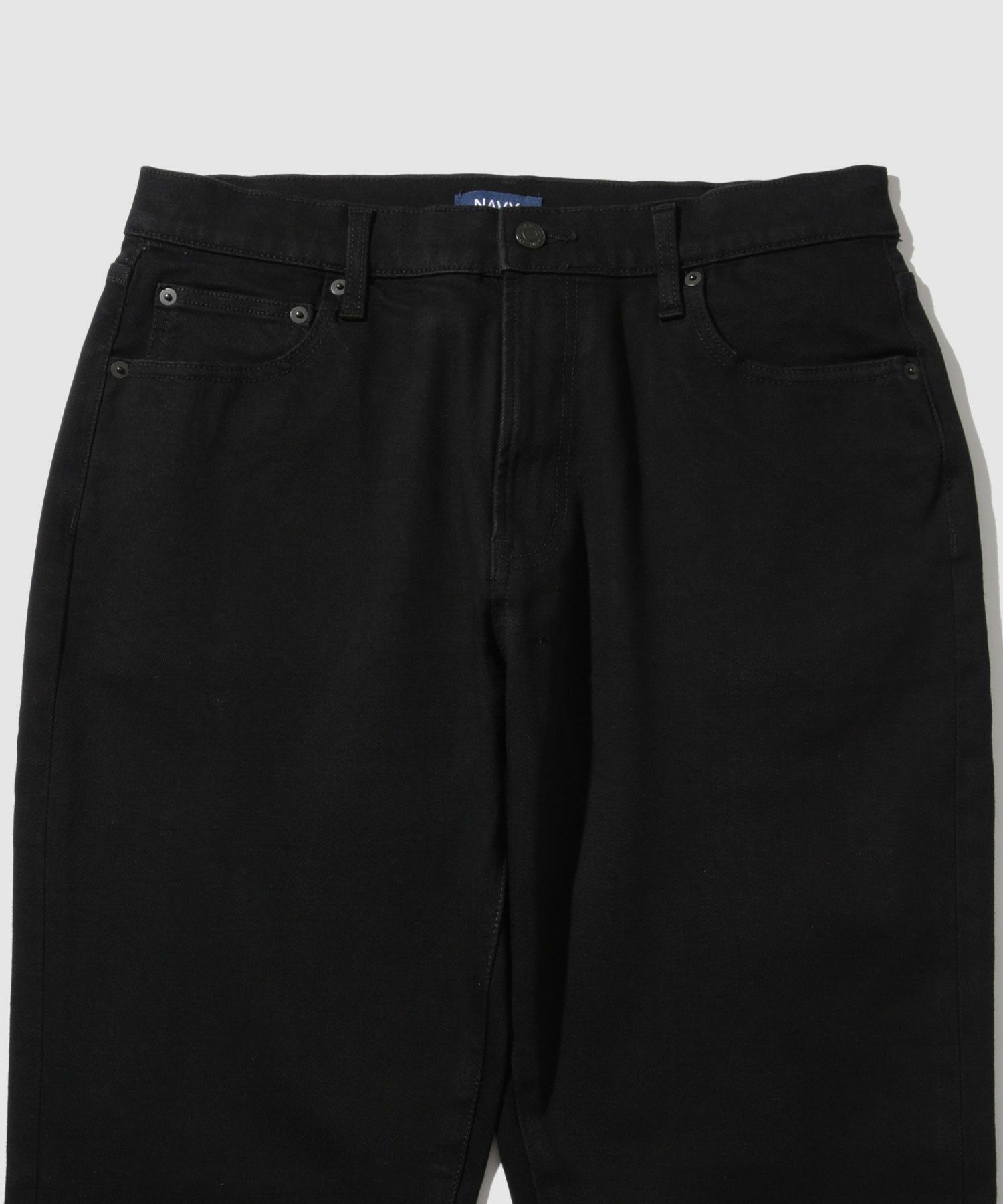 NAVY  毎日はきたくなるデニム「マイデニ」 テーパードパンツ メンズ商品サムネイル-8