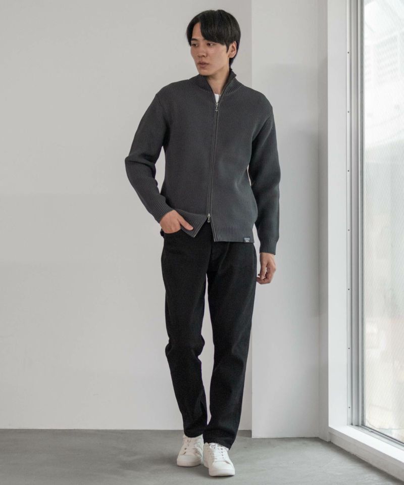 NAVY  毎日はきたくなるデニム「マイデニ」 テーパードパンツ メンズ商品画像-10