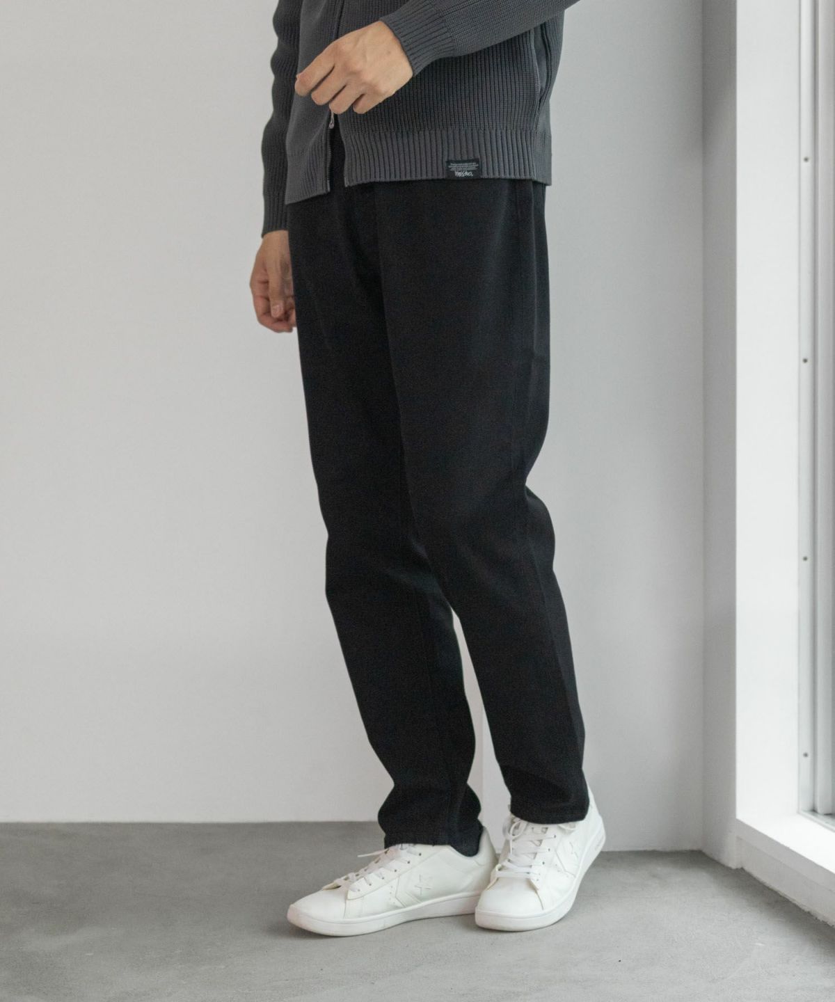 NAVY 毎日はきたくなるデニム「マイデニ」 テーパードパンツ メンズ