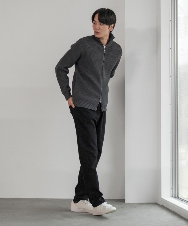 NAVY  毎日はきたくなるデニム「マイデニ」 テーパードパンツ メンズ商品画像-17