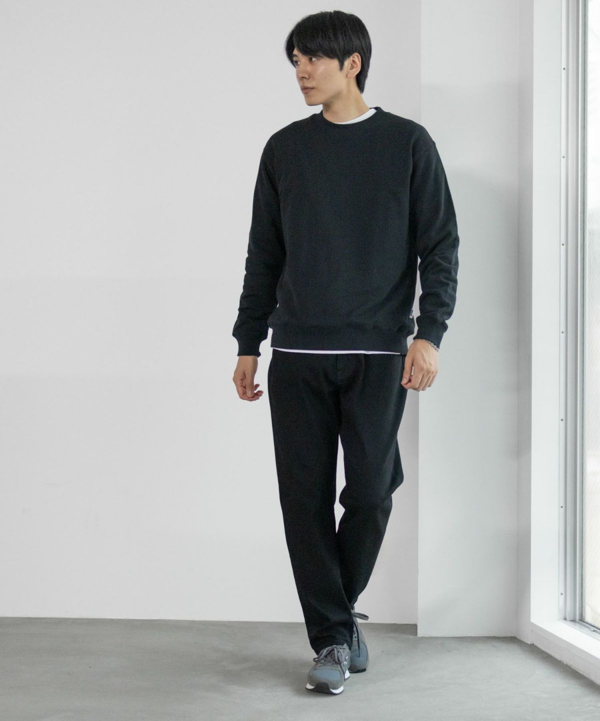 NAVY 毎日はきたくなるデニム「マイデニ」 テーパードパンツ メンズ