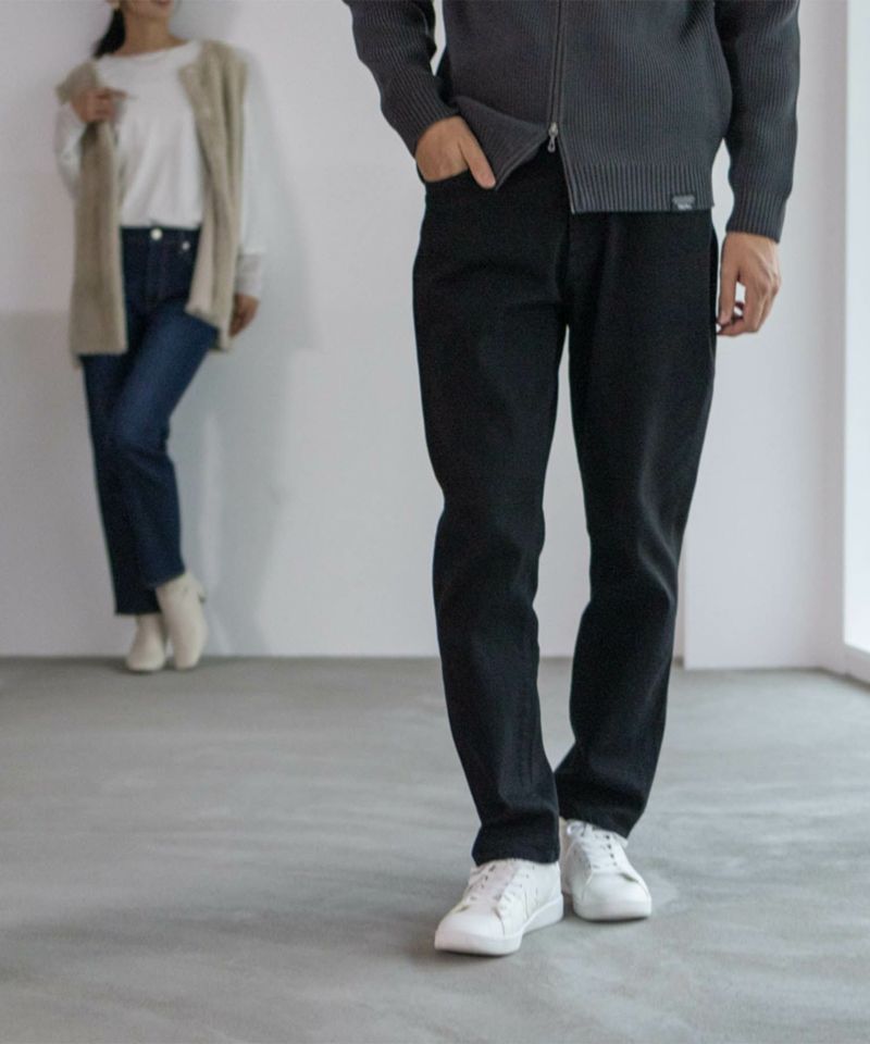 NAVY 毎日はきたくなるデニム「マイデニ」 テーパードパンツ メンズ商品画像-28