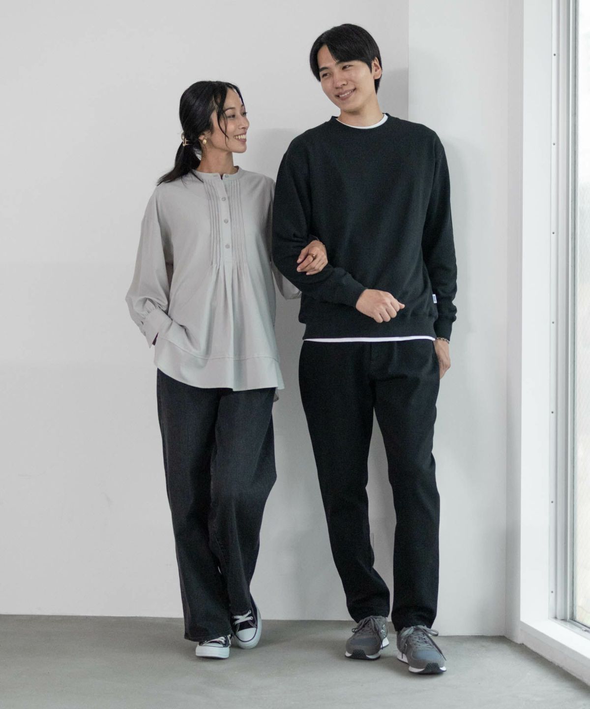 NAVY 毎日はきたくなるデニム「マイデニ」 テーパードパンツ メンズ