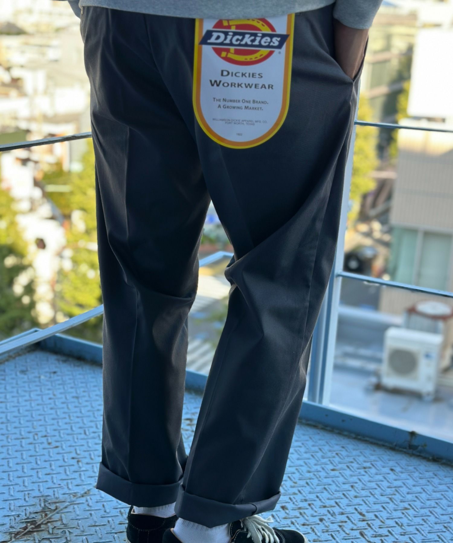 Dickies ツイルレギュラーチノパンツ メンズ