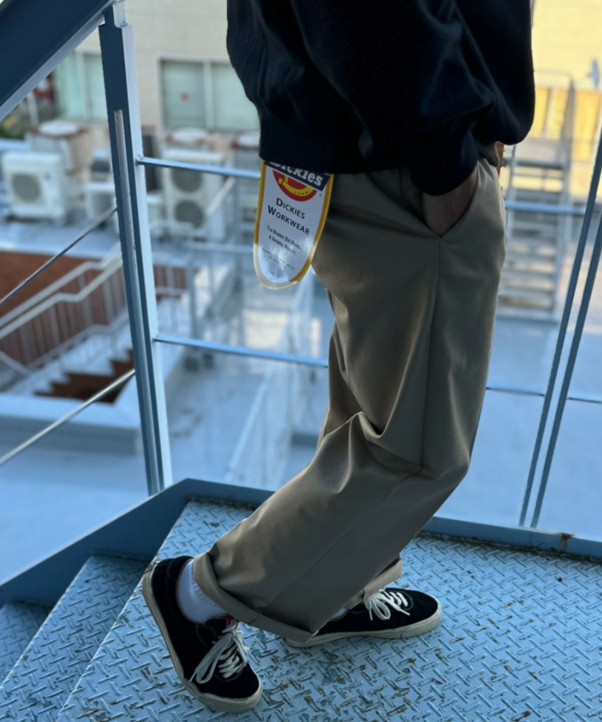 Dickies ツイルレギュラーチノパンツ メンズ