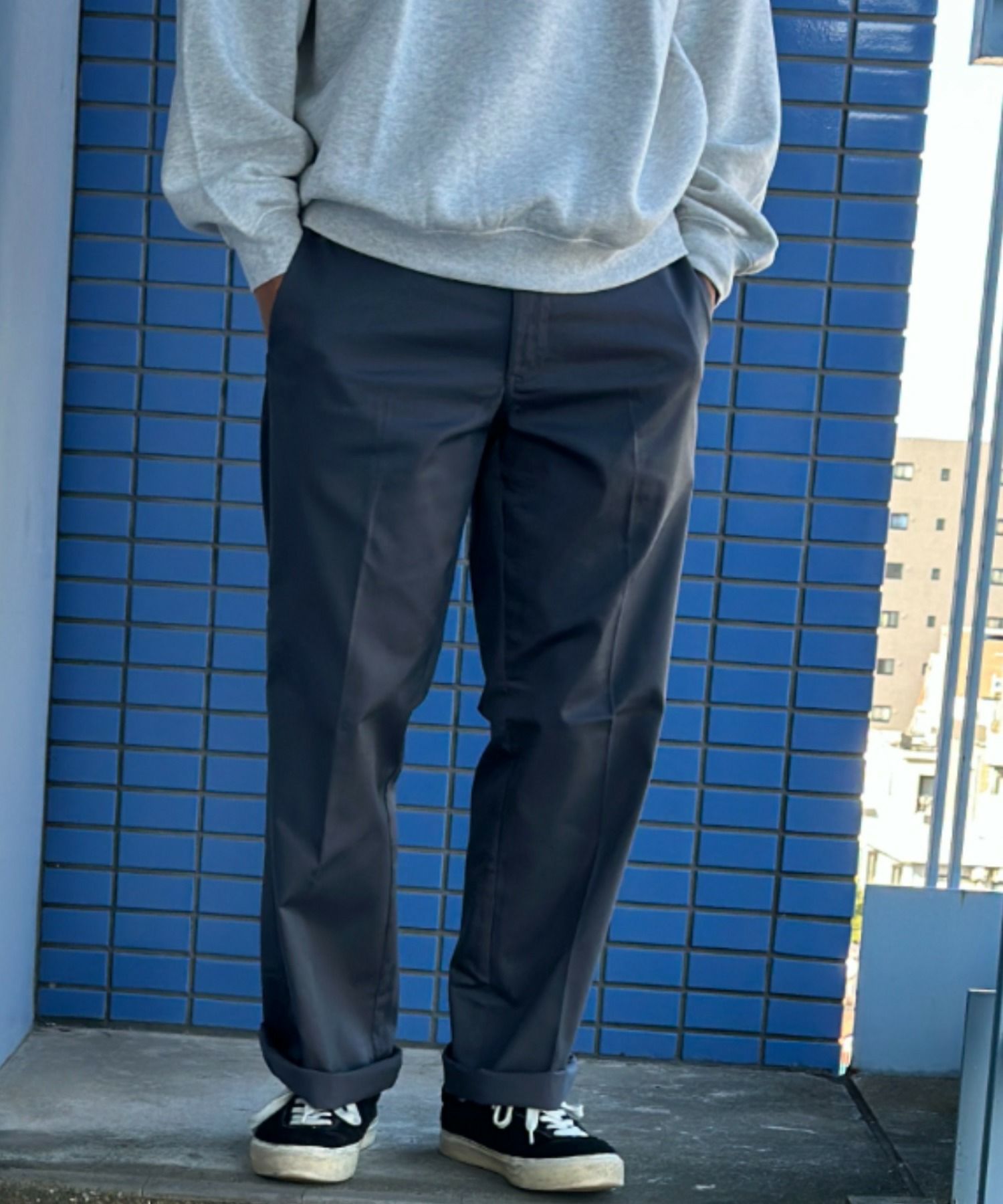 Dickies ツイルレギュラーチノパンツ メンズ