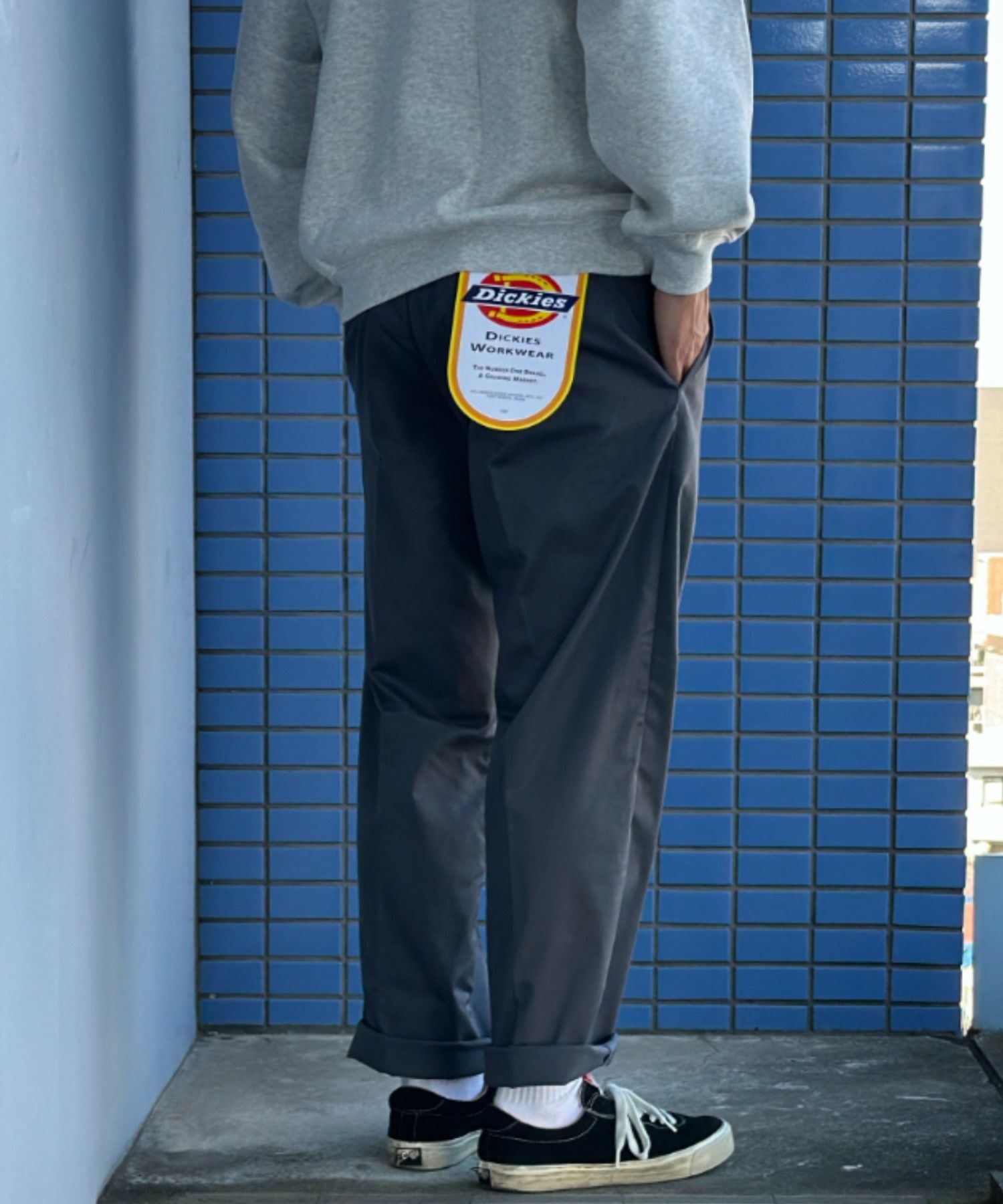 Dickies ツイルレギュラーチノパンツ メンズ