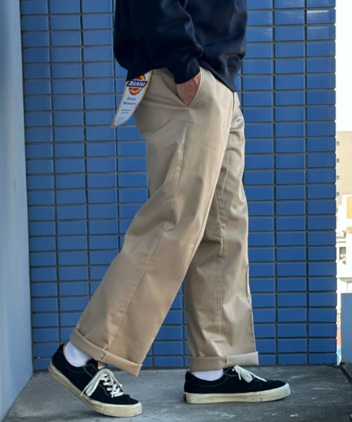 Dickies ツイルレギュラーチノパンツ メンズ