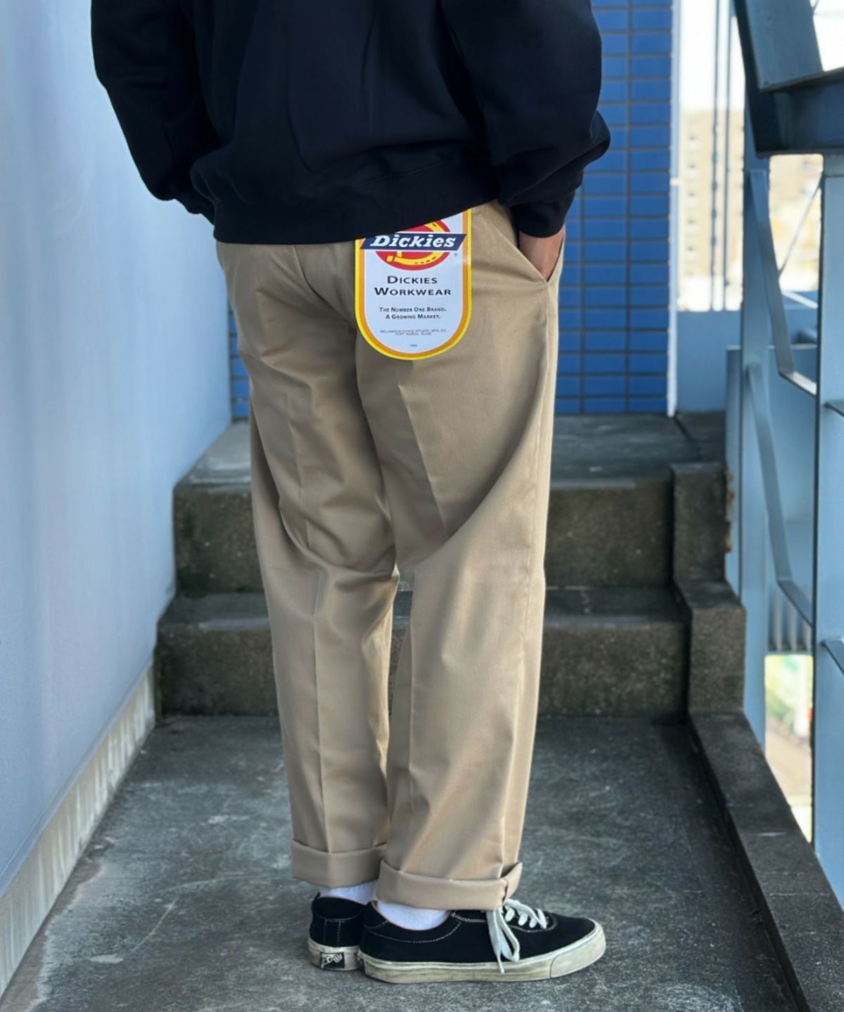 Dickies ツイルレギュラーチノパンツ メンズ