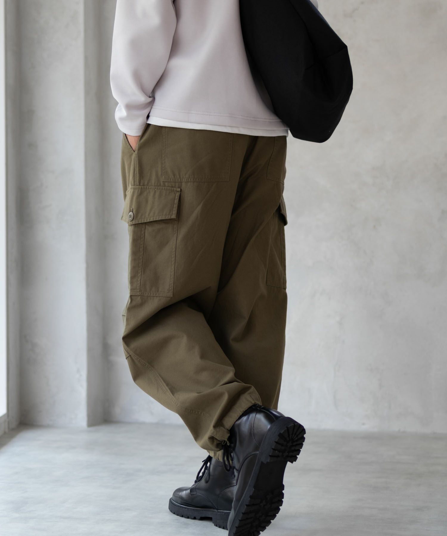 GOOD CREW 裏使いカーゴパンツ メンズ