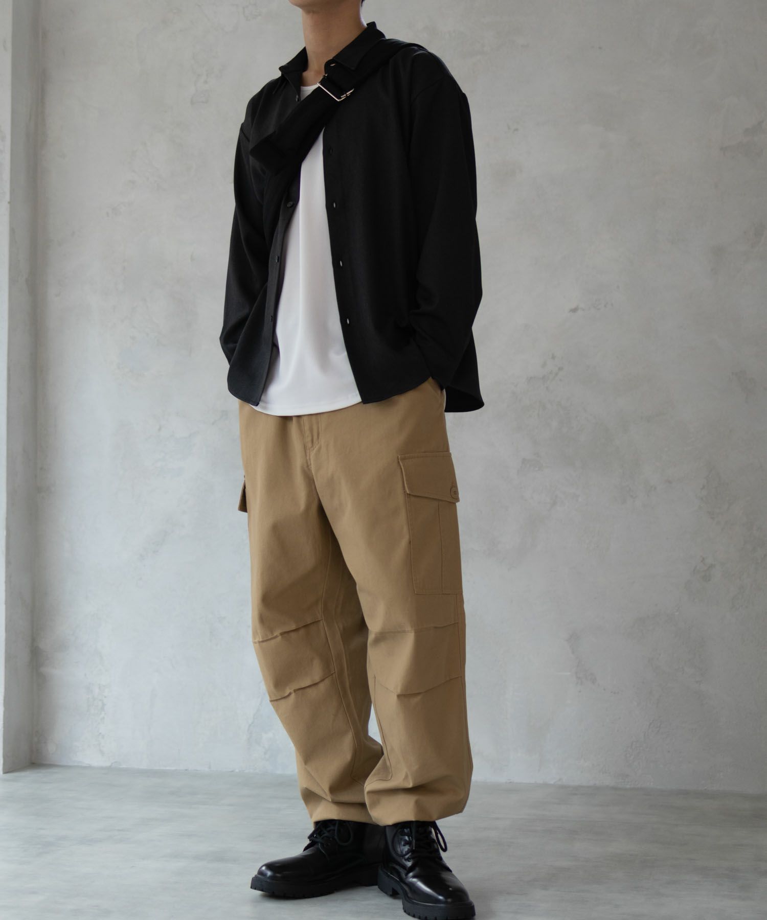 GOOD CREW 裏使いカーゴパンツ メンズ商品サムネイル-5