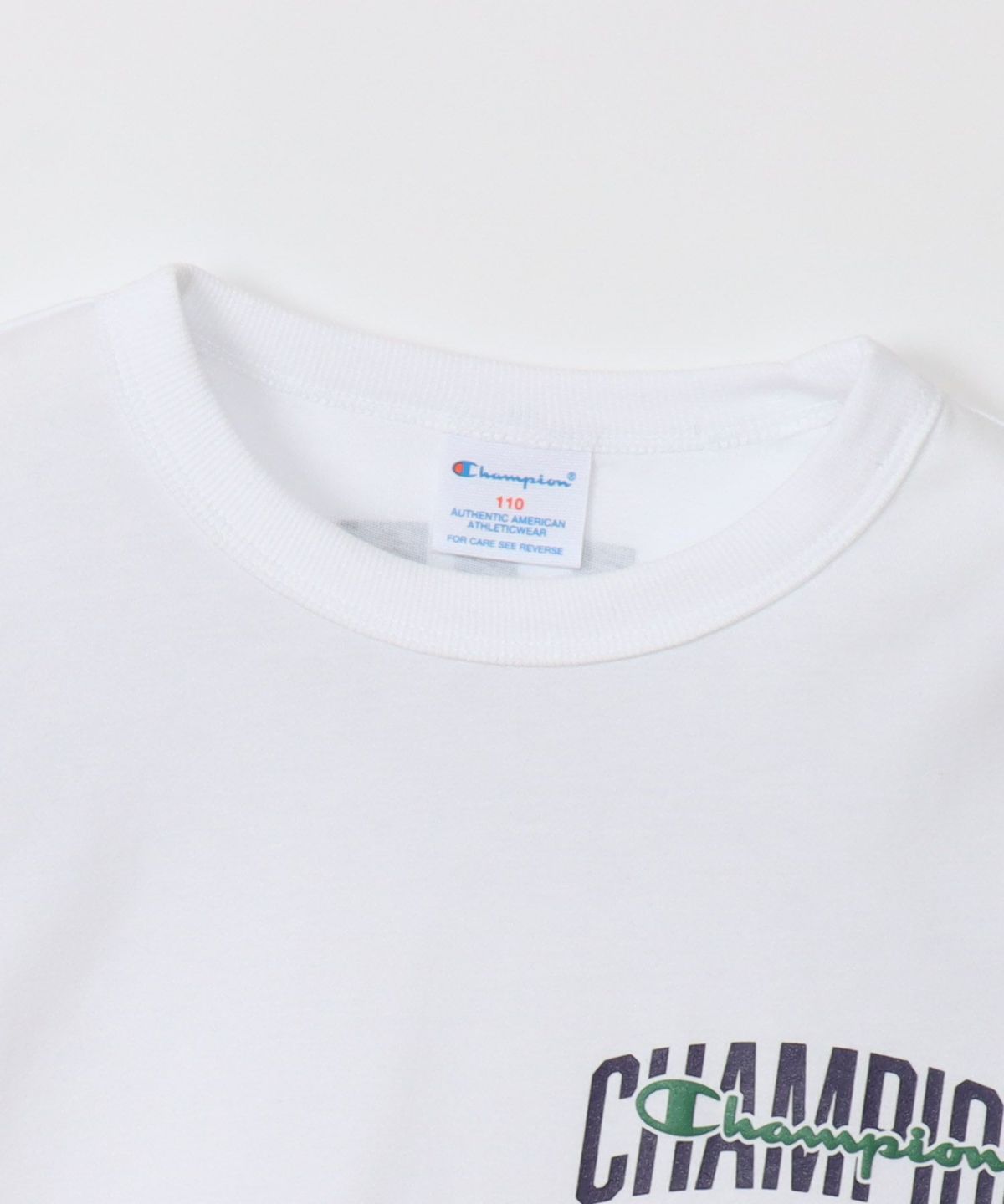 Champion ルーズシルエット長袖Tシャツ キッズ ネコポス 対応商品