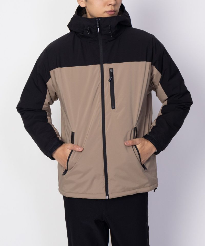 NAVY シャットアウター SOLOTEX(R)使用 裏シャギーフードジャケット メンズ商品画像-16