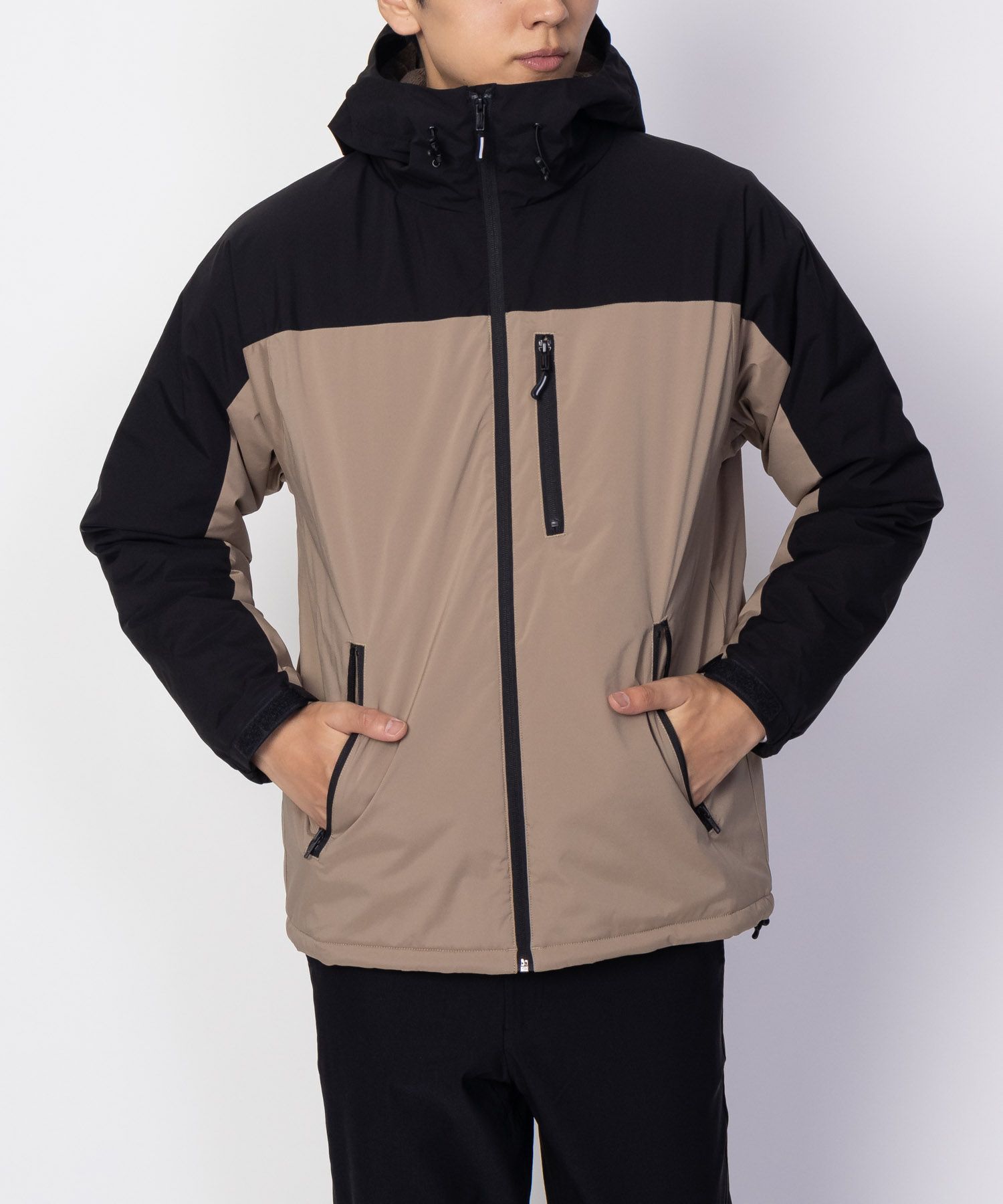 NAVY  シャットアウター SOLOTEX(R)使用 裏シャギーフードジャケット メンズ商品画像-16