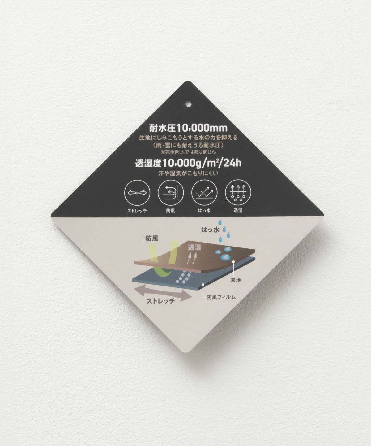 NAVY シャットアウター SOLOTEX(R)使用 裏シャギーフードジャケット メンズ