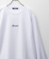 T-GRAPHICS ワンポイント刺繍長袖Tシャツ メンズ