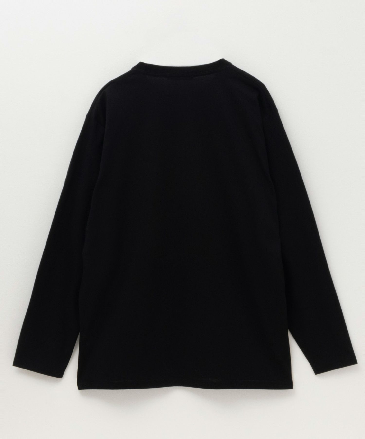 T-GRAPHICS  ワンポイント刺繍長袖Tシャツ メンズ商品画像-8