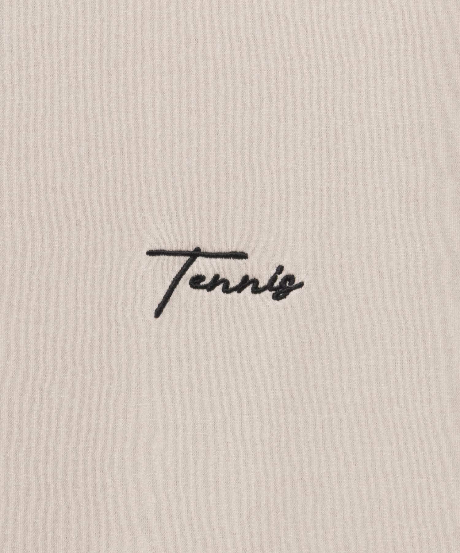 T-GRAPHICS ワンポイント刺繍長袖Tシャツ メンズ