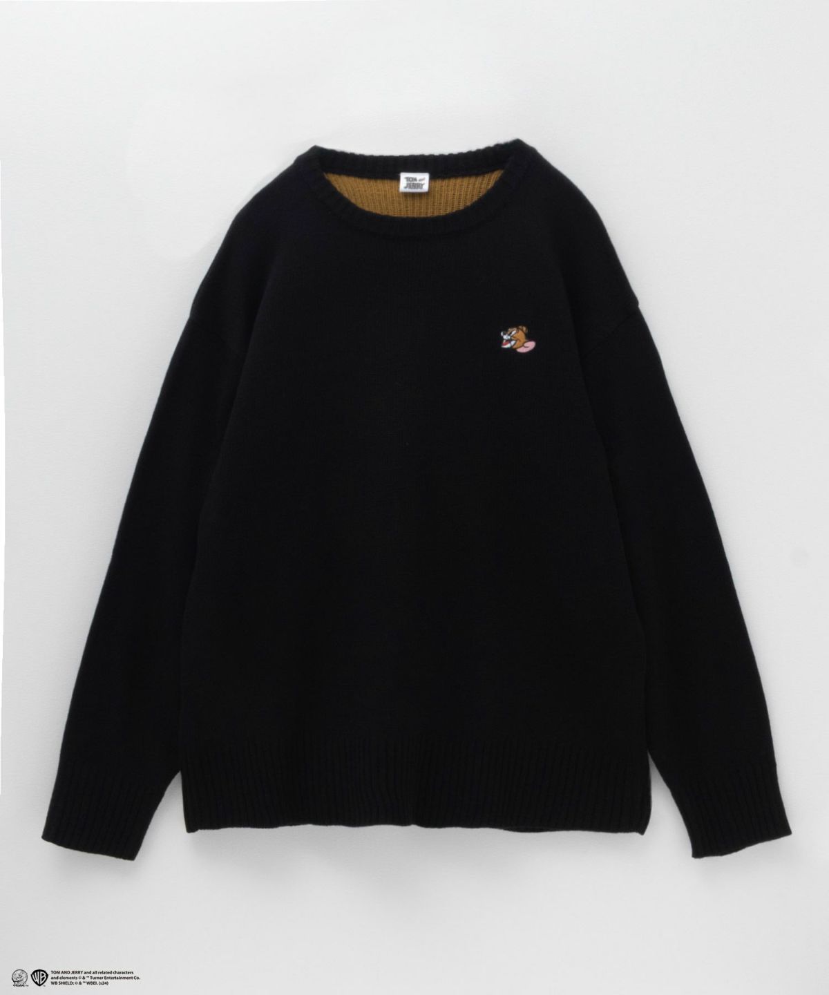 Tom and Jerry ダブルジャガードニット メンズ
