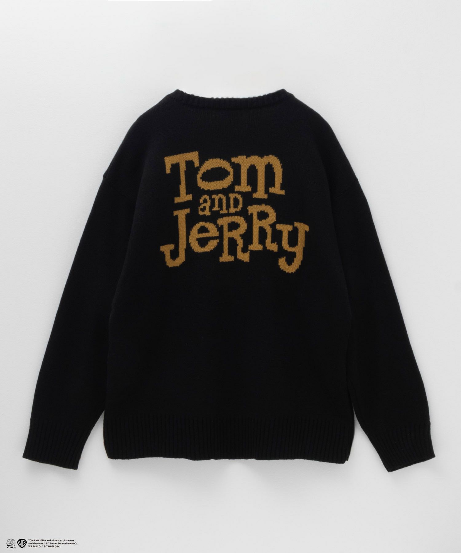Tom and Jerry ダブルジャガードニット メンズ