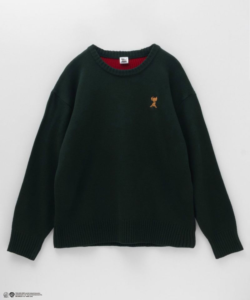 [期間限定価格]Tom and Jerry ダブルジャガードニット メンズ商品画像-11