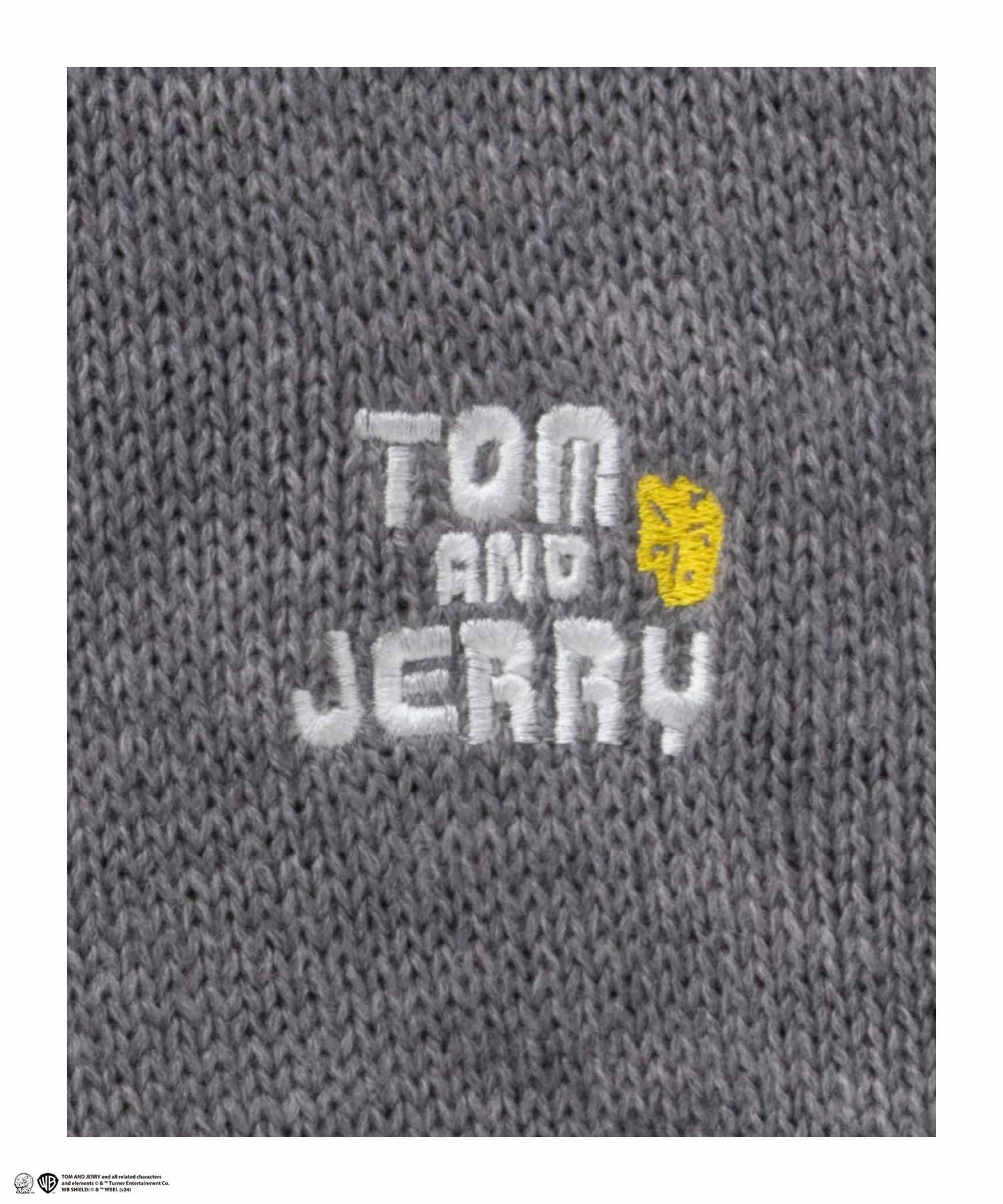 Tom and Jerry ダブルジャガードニット メンズ