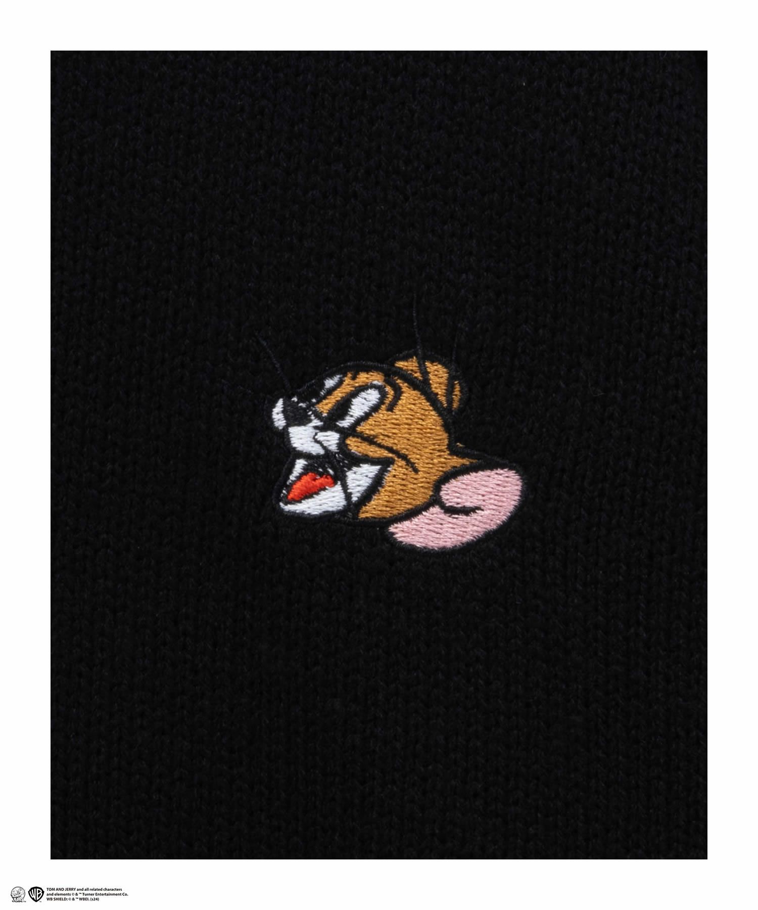 Tom and Jerry ダブルジャガードニット メンズ