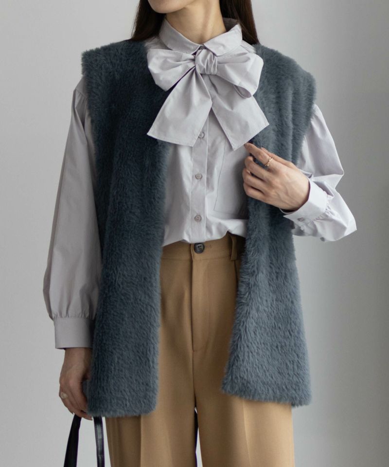 HusHusH  ファーロングベスト レディース商品画像-1