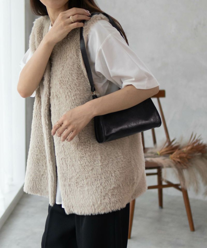 [期間限定価格]HusHusH  ファーロングベスト レディース商品画像-10