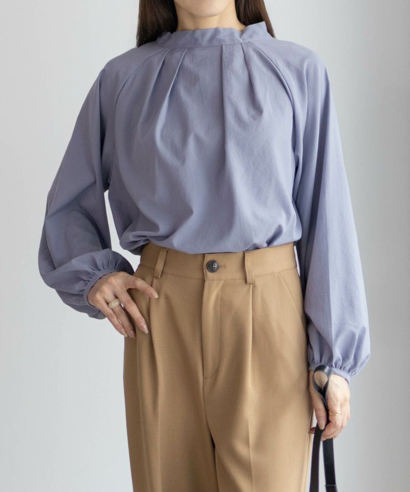 HusHusH  ヴィンテージサテンプルオーバーブラウス レディース商品画像-3