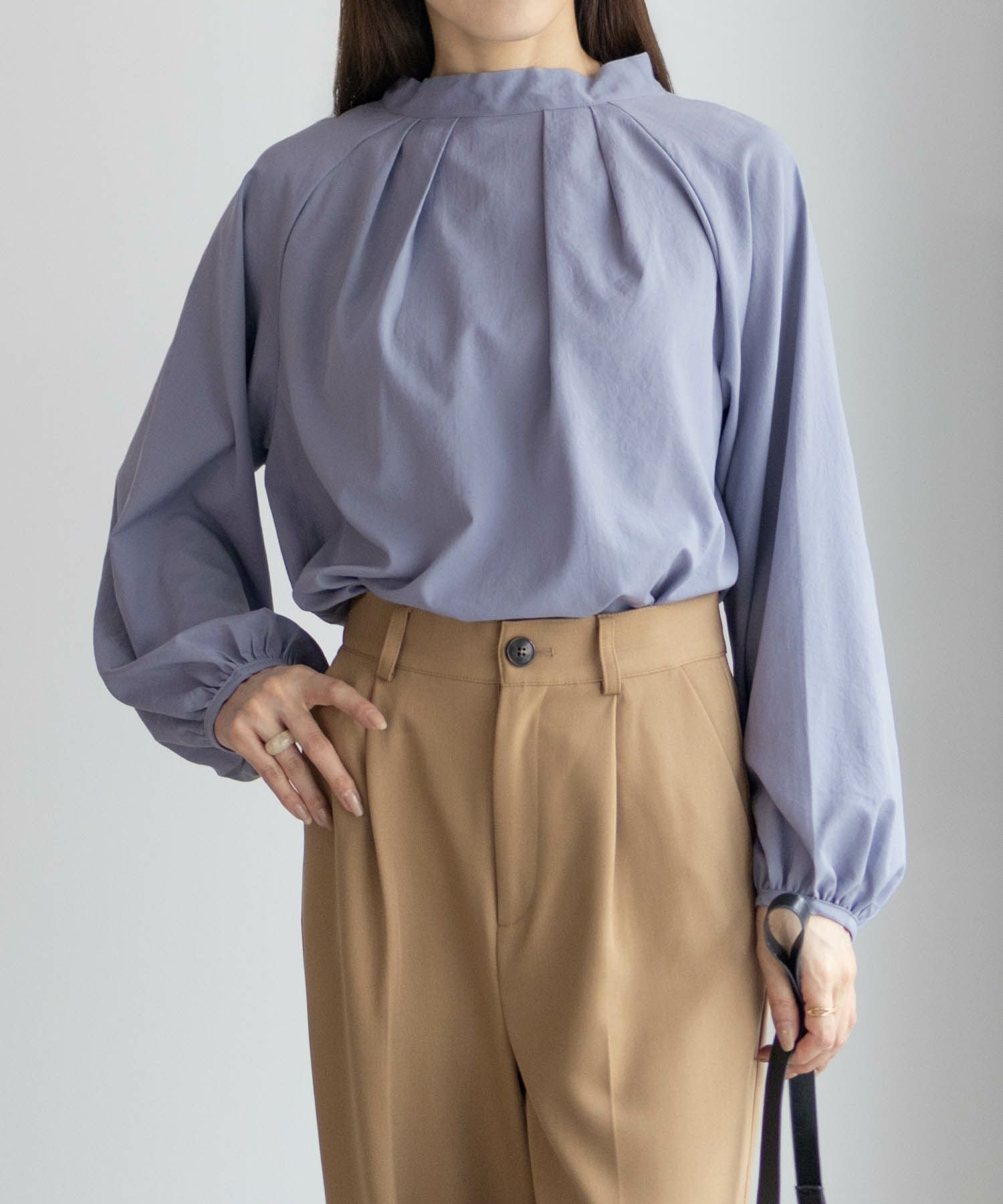 HusHusH ヴィンテージサテンプルオーバーブラウス レディース商品サムネイル-3