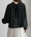 HusHusH  ヴィンテージサテンプルオーバーブラウス レディース商品サムネイル-8