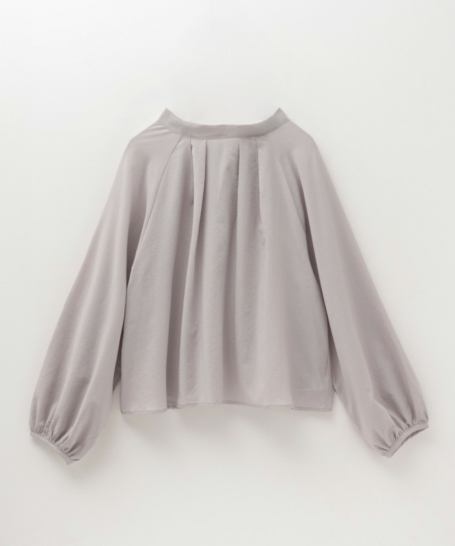 HusHusH ヴィンテージサテンプルオーバーブラウス レディース