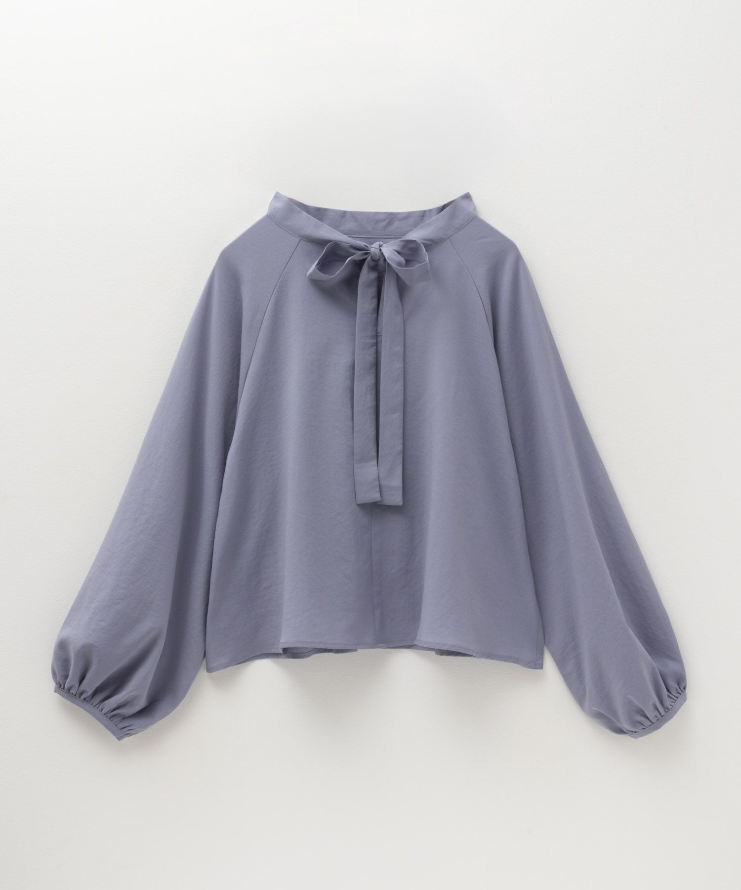 HusHusH ヴィンテージサテンプルオーバーブラウス レディース