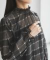 HusHusH  チェックプリントブラウス レディース商品サムネイル-7
