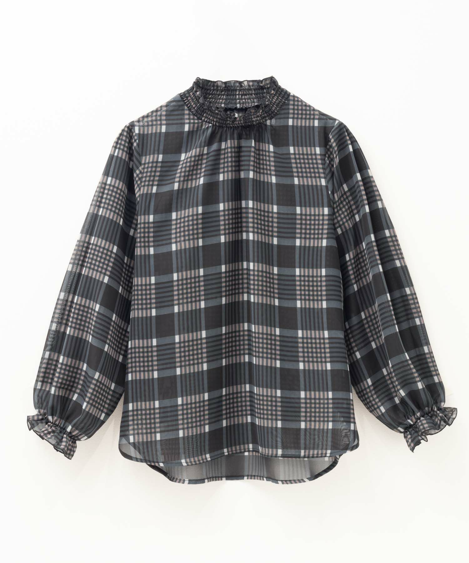 HusHusH  チェックプリントブラウス レディース商品サムネイル-14