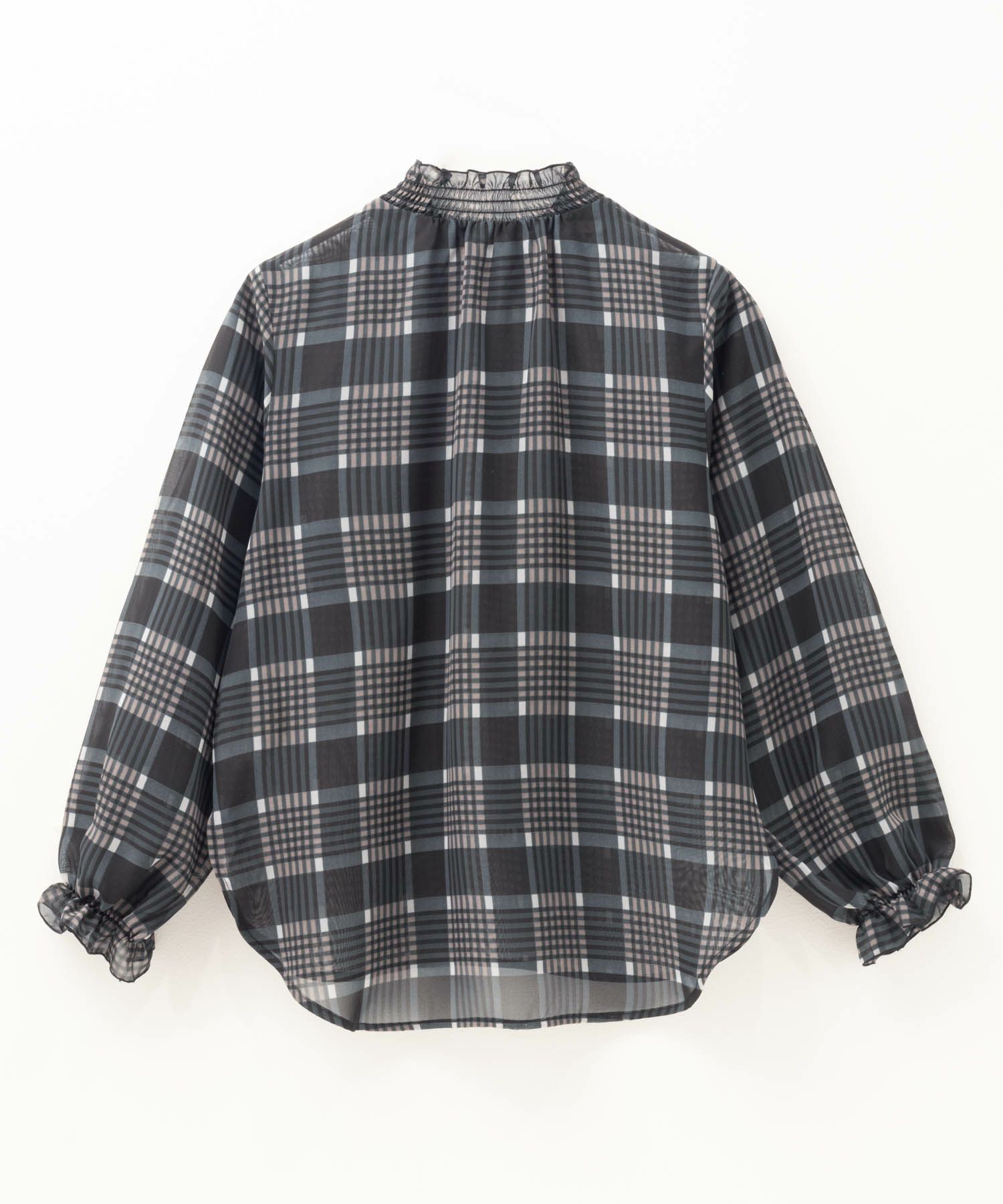 HusHusH  チェックプリントブラウス レディース商品画像-15