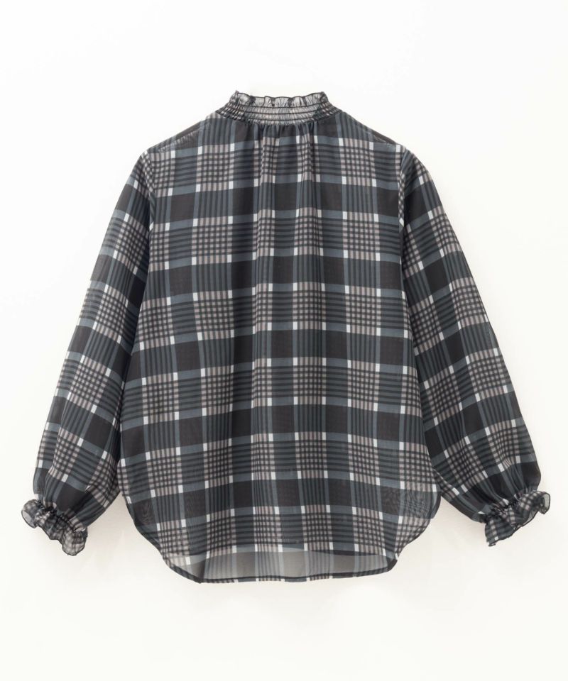 HusHusH チェックプリントブラウス レディース商品画像-15