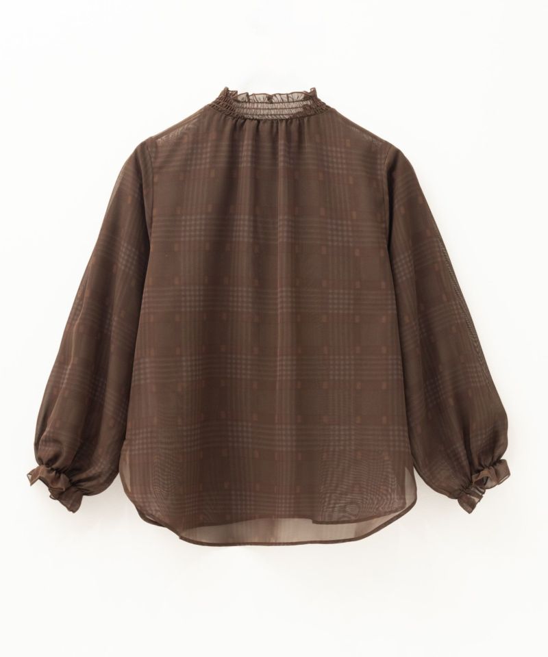 HusHusH  チェックプリントブラウス レディース商品画像-17