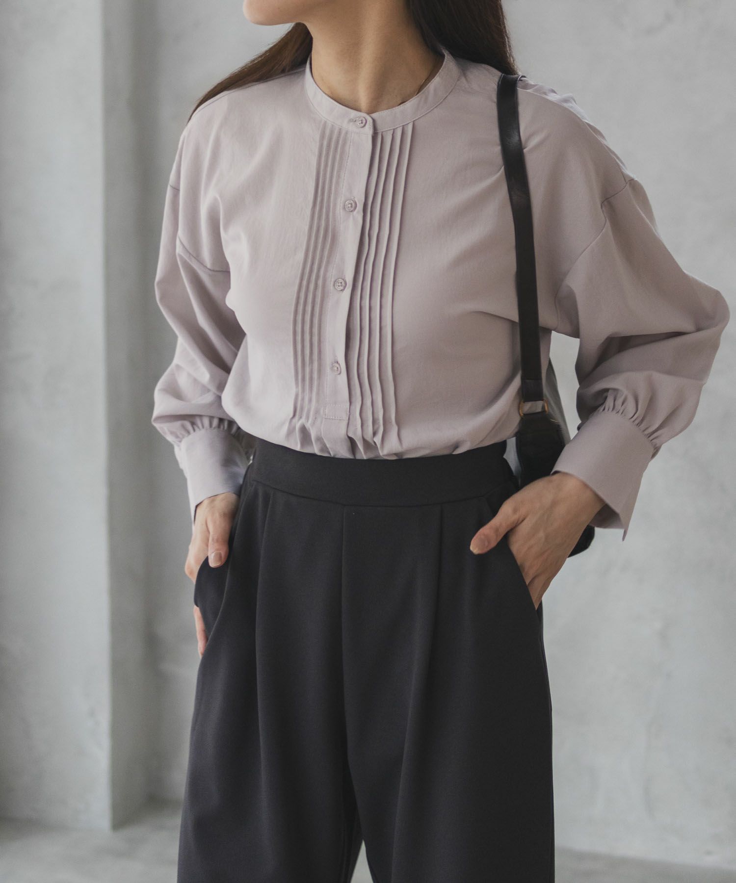 HusHusH ヴィンテージサテンタックチュニック レディース