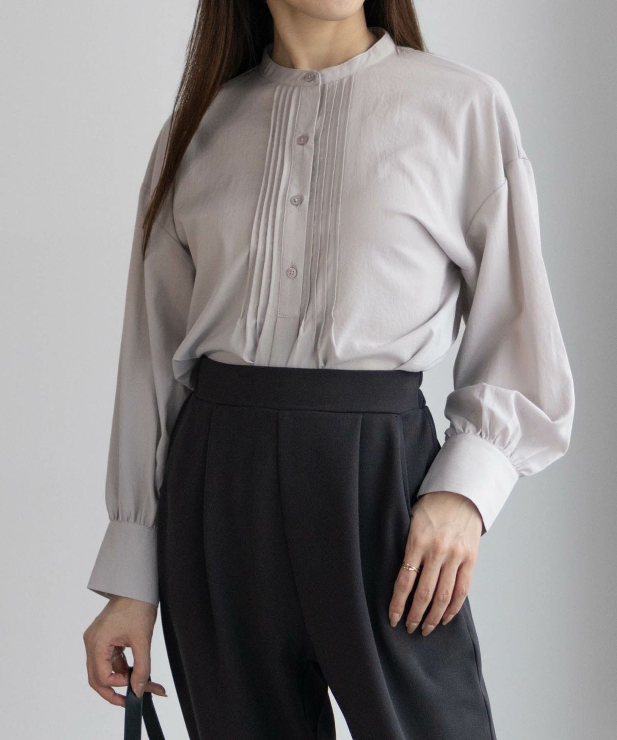 HusHusH ヴィンテージサテンタックチュニック レディース