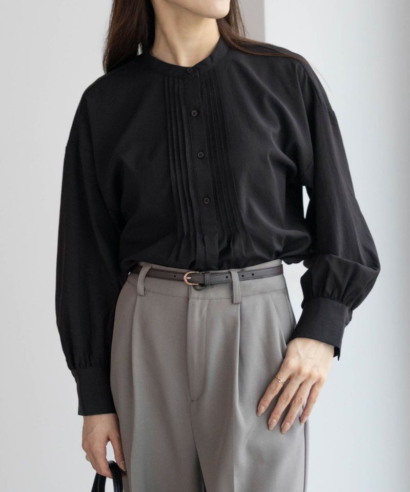 HusHusH  ヴィンテージサテンタックチュニック レディース商品画像-9