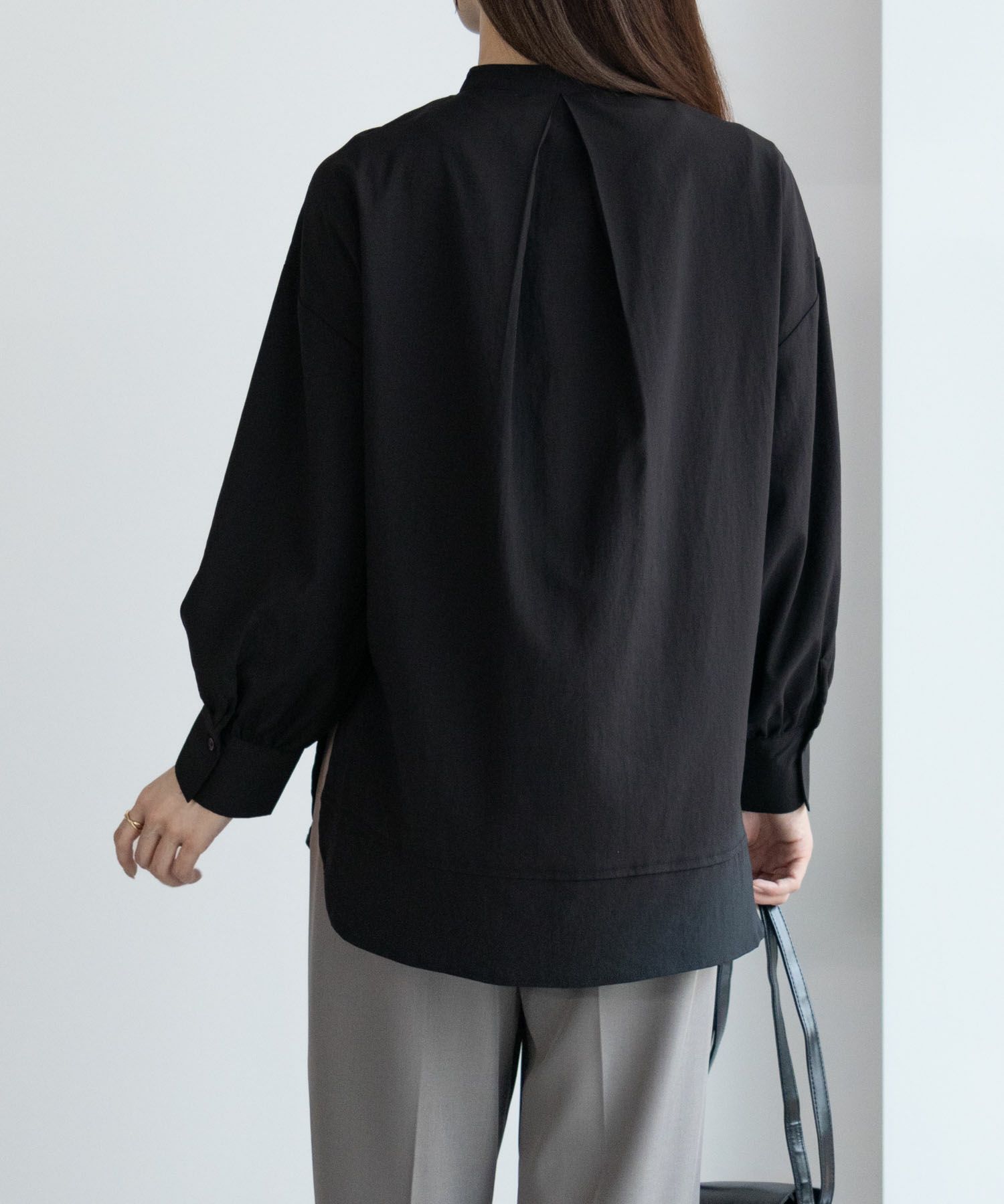 HusHusH  ヴィンテージサテンタックチュニック レディース商品画像-11